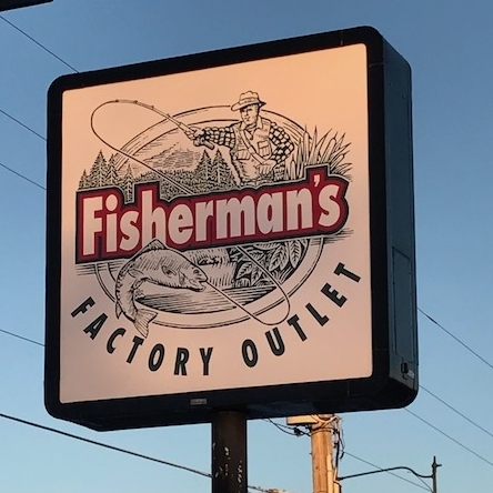Fisherman's Factory Outlet in Spirit Lake